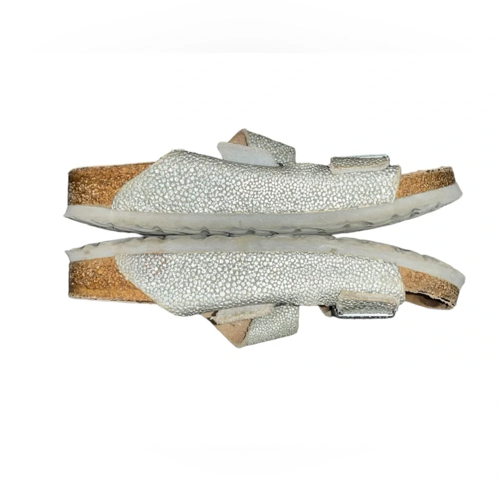 Birkenstock RARE Arizona Lux Ombre Pearl Sandals 8-8.5 (39) - Picture 6 of 6